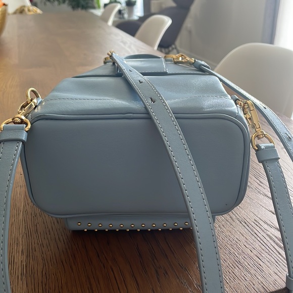MCM mini backpack, light blue - Picture 5 of 8